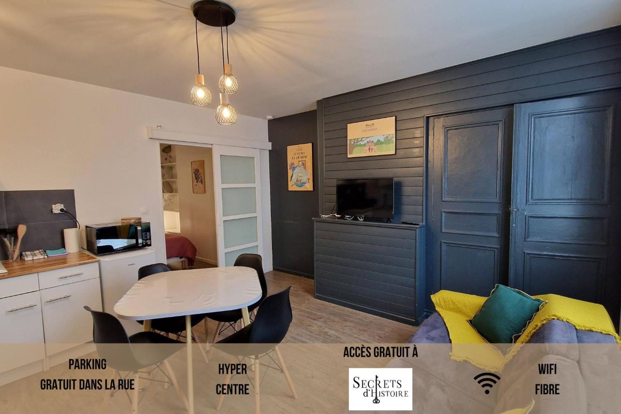 T2 Ctre Fibre Literie Emma Apartment *