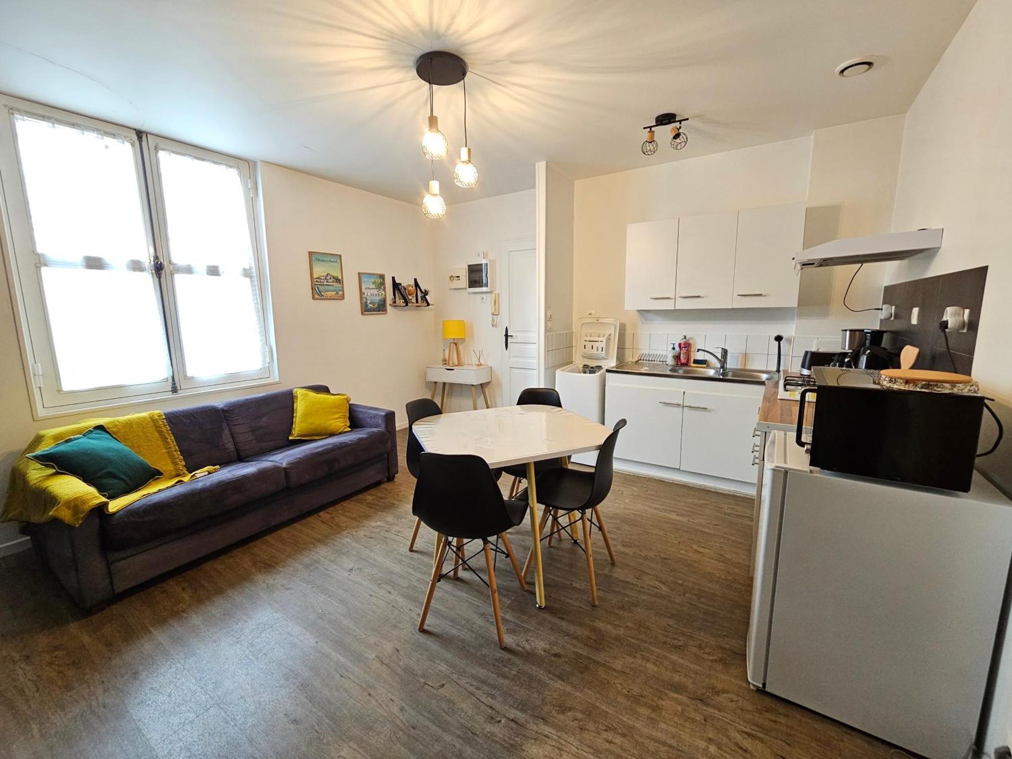 Apartment T2 Ctre Fibre Literie Emma *