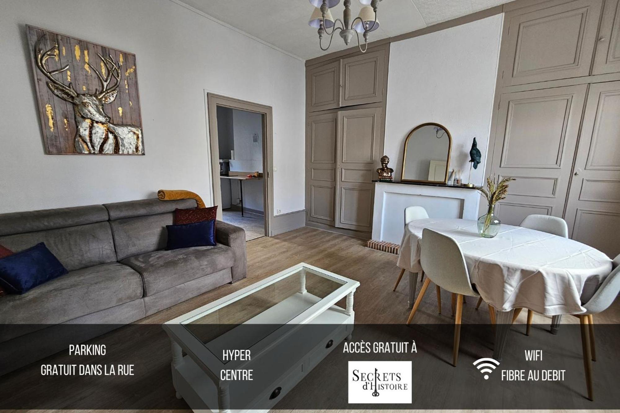 T2 Ctre Fibre Literie Emma Apartment *