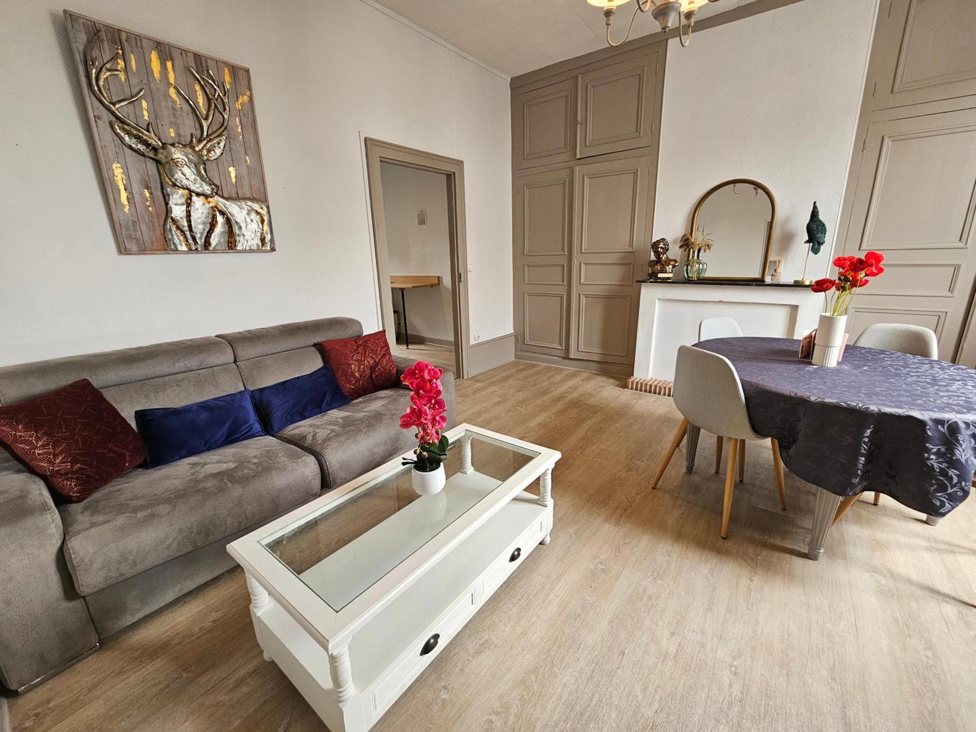 Apartment T2 Ctre Fibre Literie Emma *